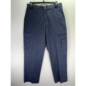 Dickies Men's Cargo Pants Relaxed Straight Fit, 6-Pocket, Work Canvas 30x30